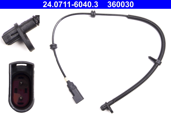 Sensor, wheel speed - 24.0711-6040.3 ATE