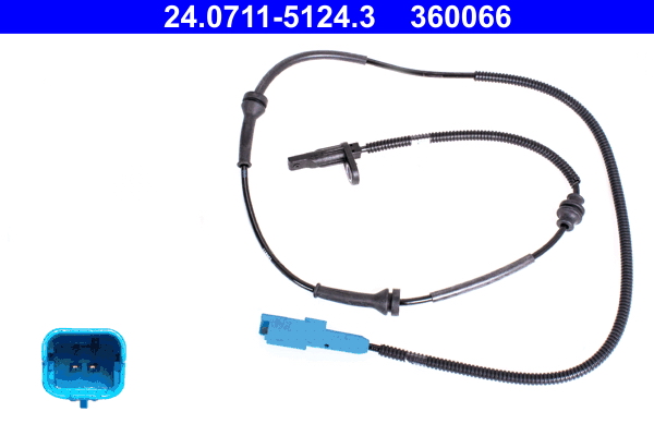 Sensor, wheel speed - 24.0711-5124.3 ATE