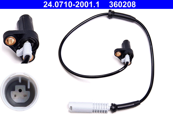 Sensor, Raddrehzahl - 24.0710-2001.1 ATE