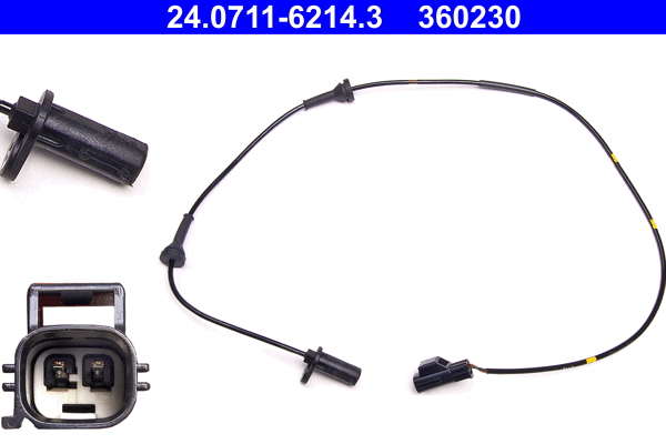 Sensor, wheel speed - 24.0711-6214.3 ATE