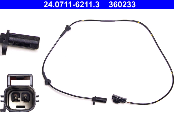 Sensor, wheel speed - 24.0711-6211.3 ATE