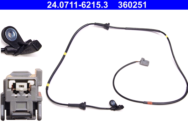 Sensor, wheel speed - 24.0711-6215.3 ATE