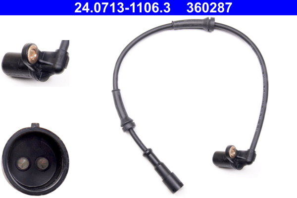 Sensor, wheel speed - 24.0713-1106.3 ATE