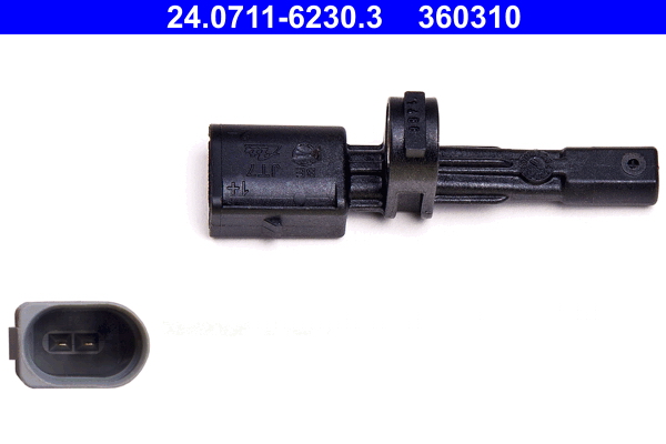 Sensor, wheel speed - 24.0711-6230.3 ATE