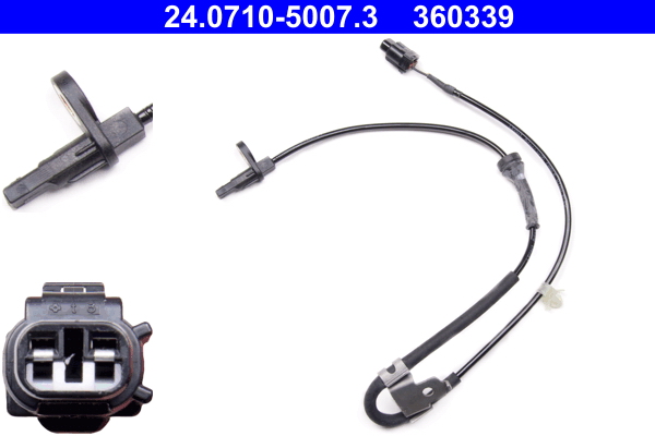 Sensor, wheel speed - 24.0710-5007.3 ATE