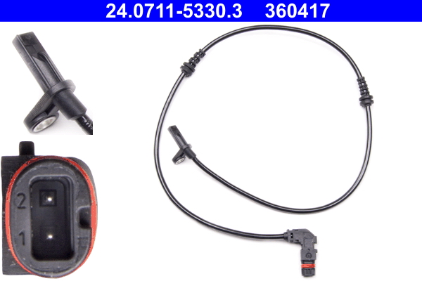 Sensor, wheel speed - 24.0711-5330.3 ATE