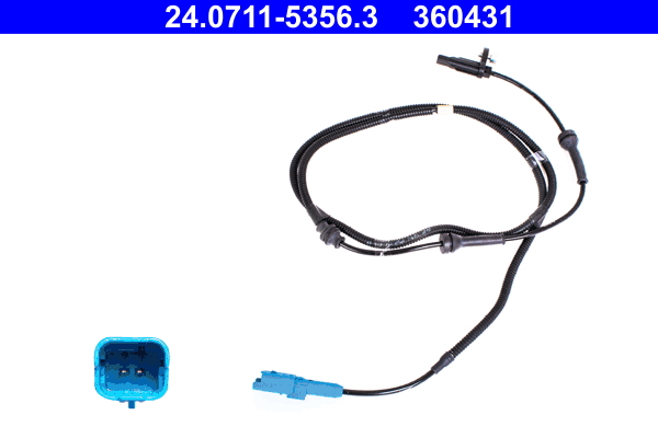 Sensor, wheel speed - 24.0711-5356.3 ATE