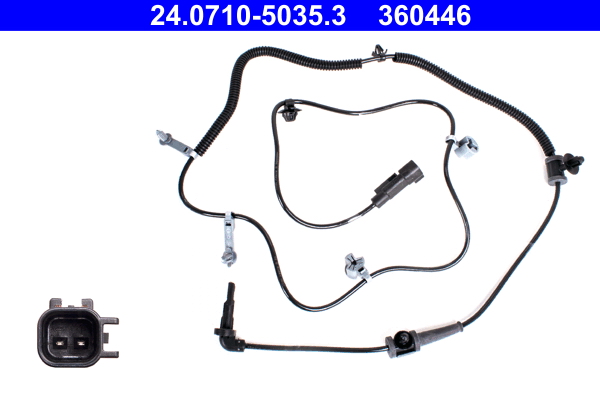 Sensor, wheel speed - 24.0710-5035.3 ATE