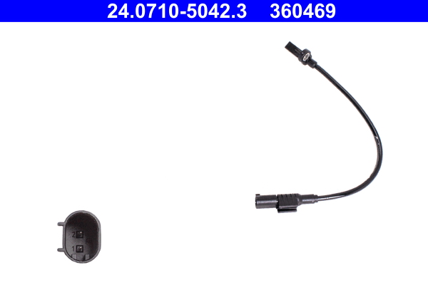 Sensor, wheel speed - 24.0710-5042.3 ATE