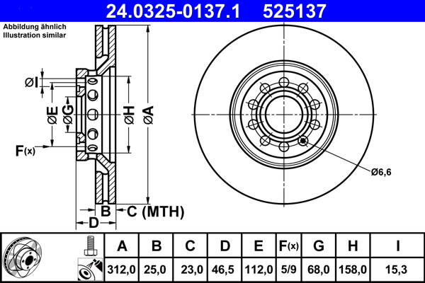 Discofreno - 24.0325-0137.1 ATE