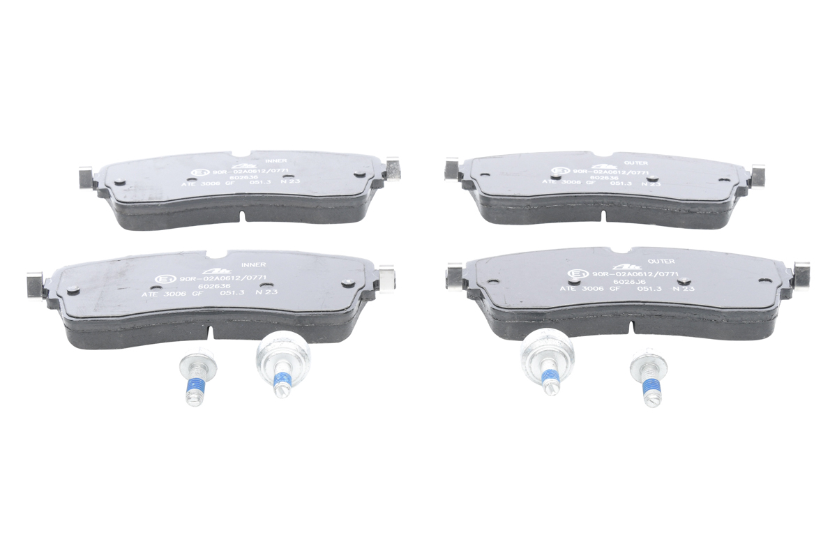 Brake Pad Set, disc brake - 13.0460-2636.2 ATE