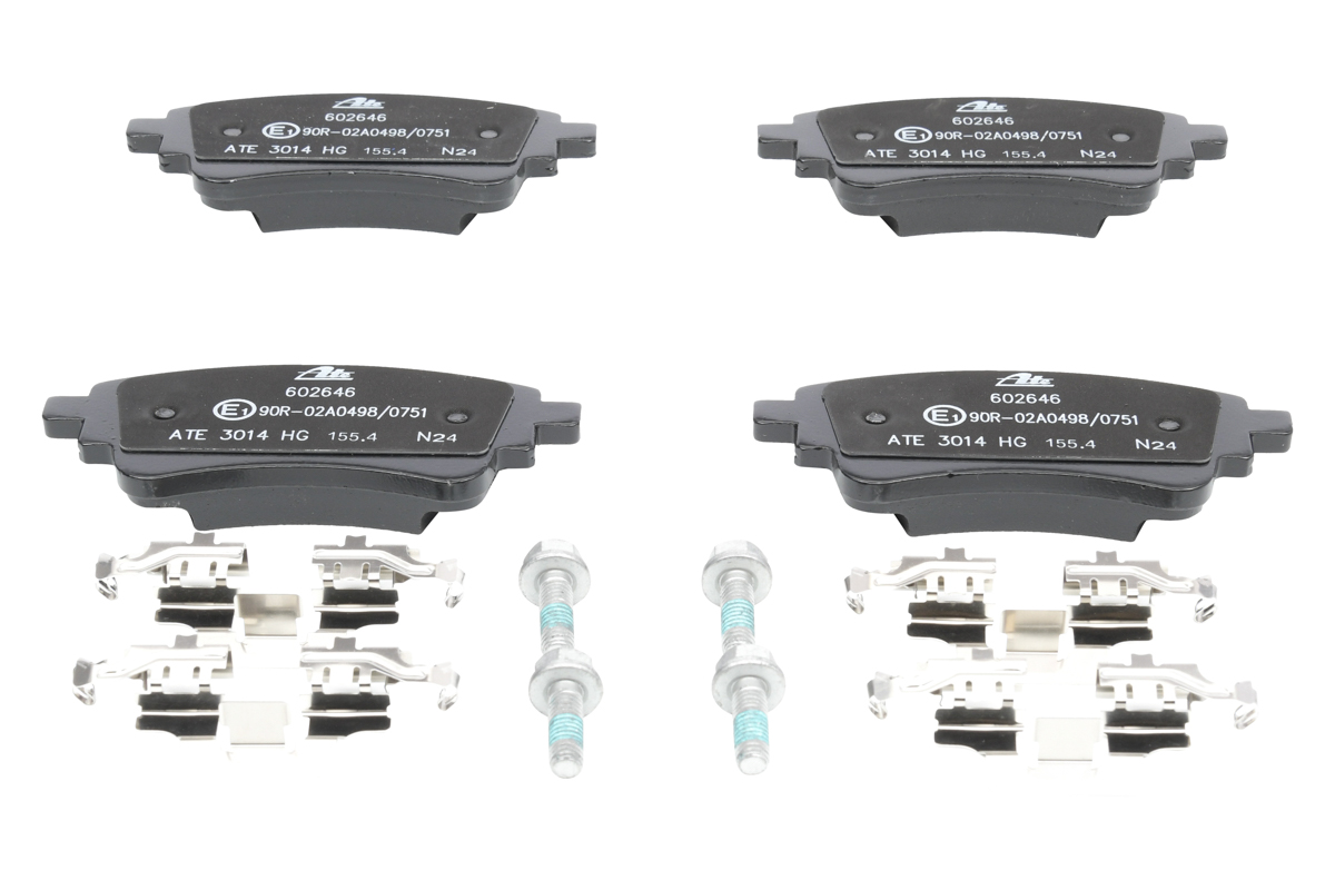 Brake Pad Set, disc brake - 13.0460-2646.2 ATE