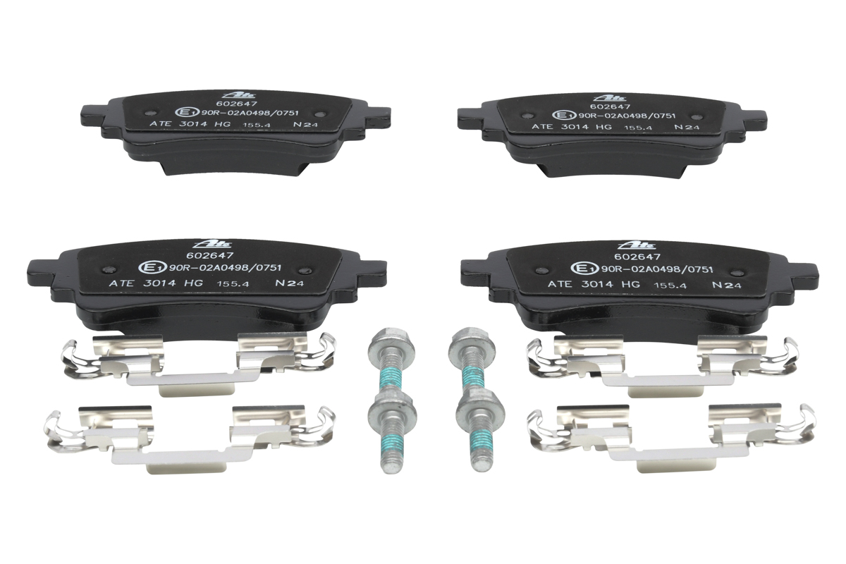 Brake Pad Set, disc brake - 13.0460-2647.2 ATE