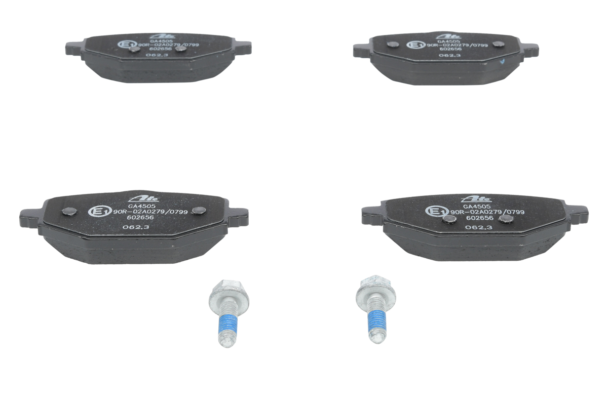 Brake Pad Set, disc brake - 13.0460-2656.2 ATE