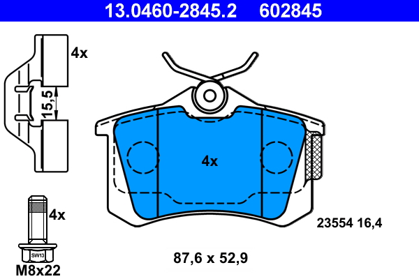 Brake Disc - 24.0110-0422.1 ATE