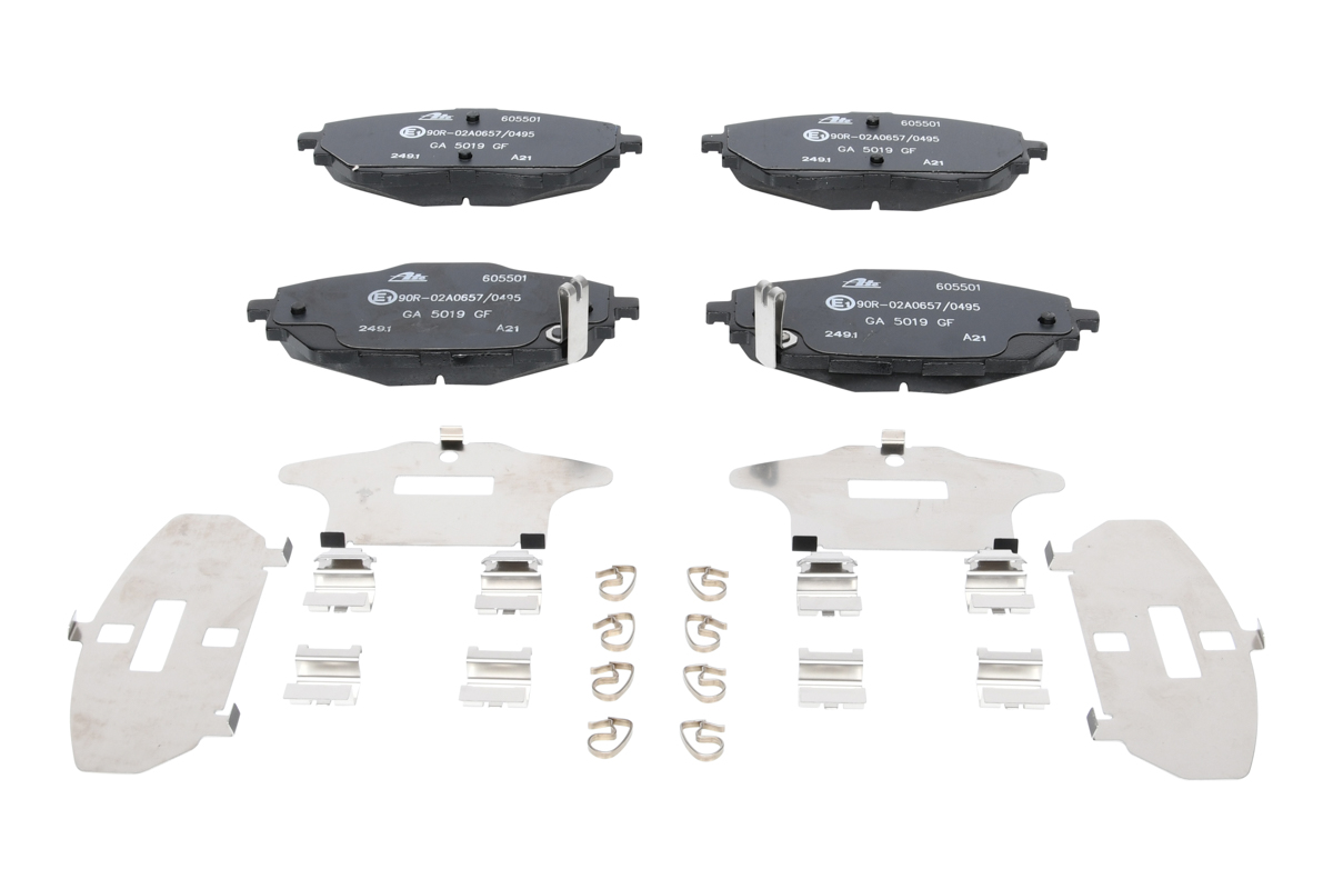 Brake Pad Set, disc brake - 13.0460-5501.2 ATE