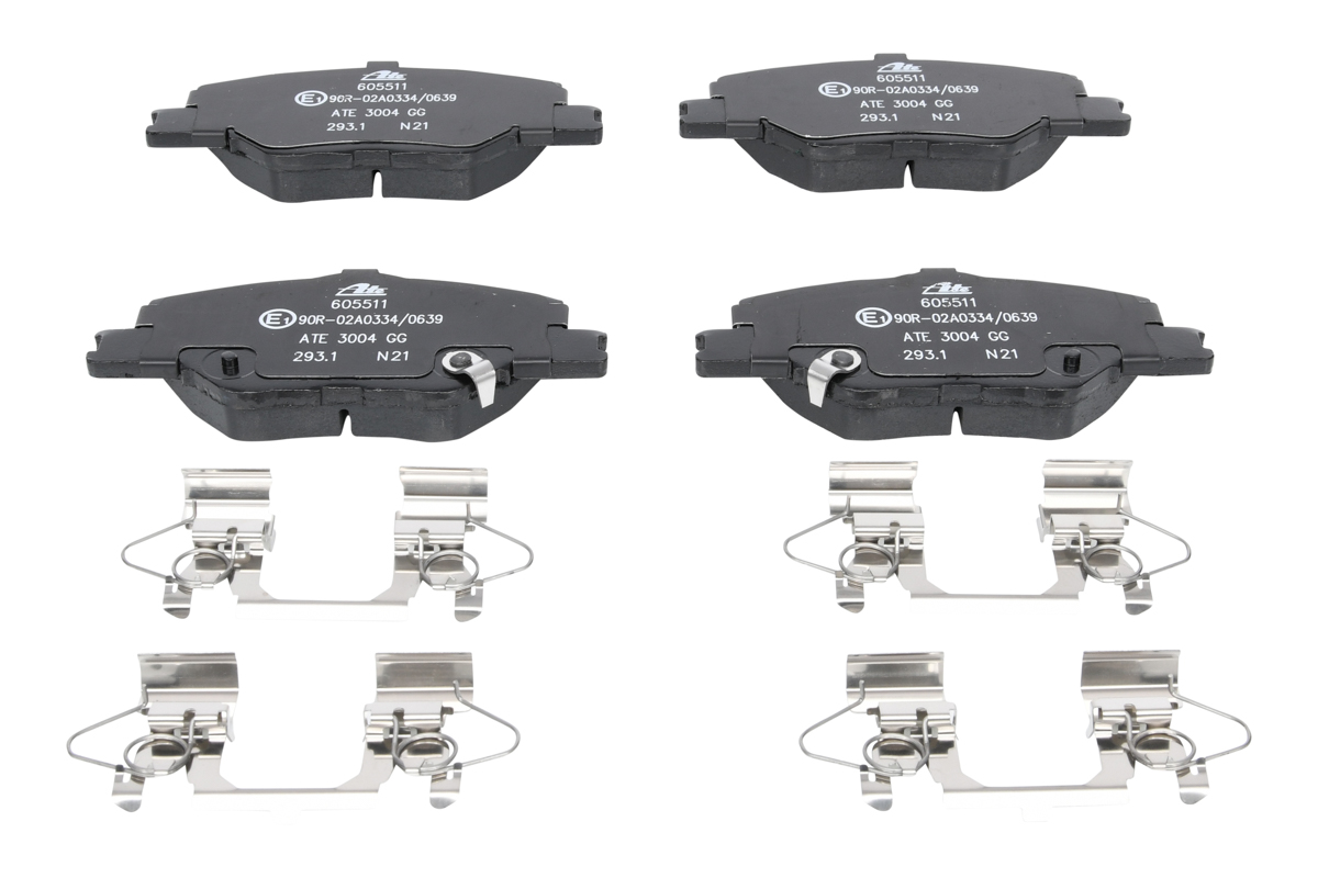 Brake Pad Set, disc brake - 13.0460-5511.2 ATE