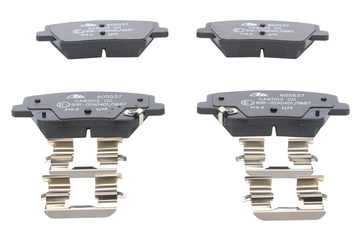Brake Pad Set, disc brake - 13.0460-5537.2 ATE