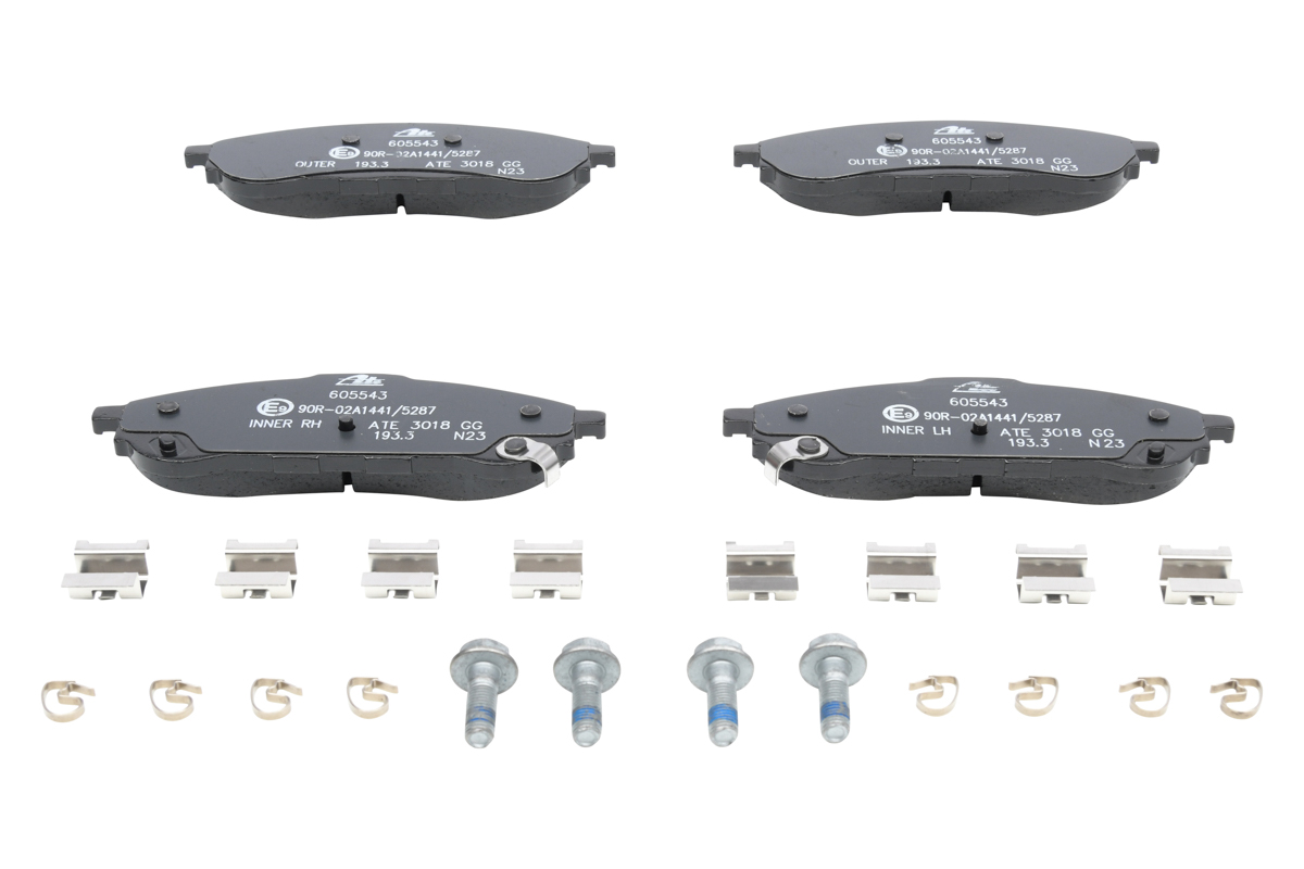 Brake Pad Set, disc brake - 13.0460-5543.2 ATE