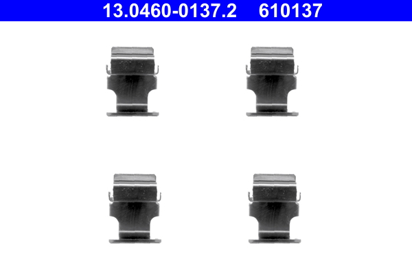 Accessory Kit, disc brake pad - 13.0460-0137.2 ATE