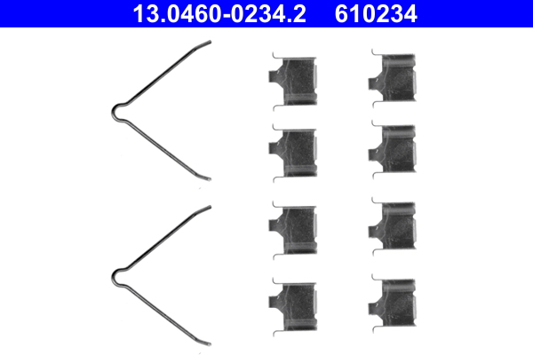 Accessory Kit, disc brake pad - 13.0460-0234.2 ATE