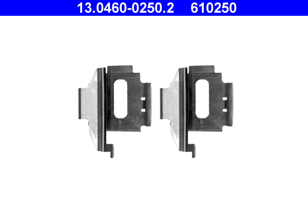 Accessory Kit, disc brake pad - 13.0460-0250.2 ATE