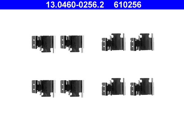 Accessory Kit, disc brake pad - 13.0460-0256.2 ATE