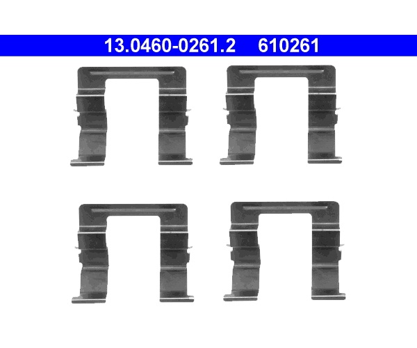 Accessory Kit, disc brake pad - 13.0460-0261.2 ATE