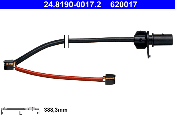 Contatto segnalazione, Usura past. freno/mat. d'attrito - 24.8190-0017.2 ATE
