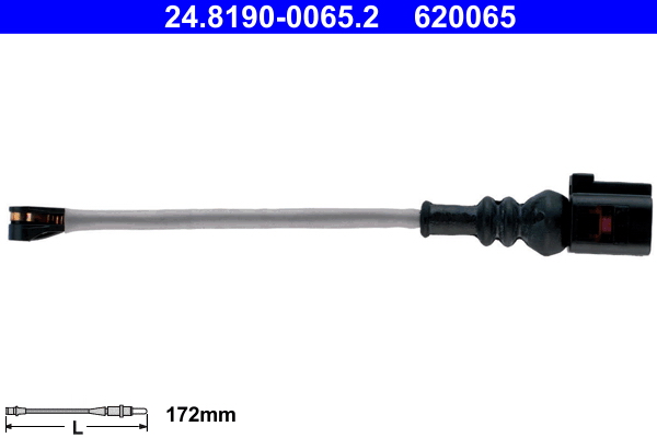 Warning Contact, brake pad wear - 24.8190-0065.2 ATE
