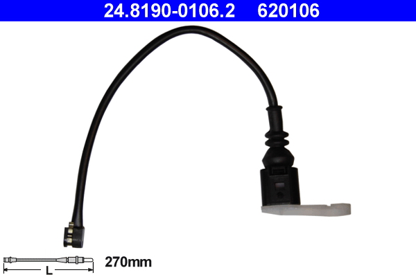 Contatto segnalazione, Usura past. freno/mat. d'attrito - 24.8190-0106.2 ATE