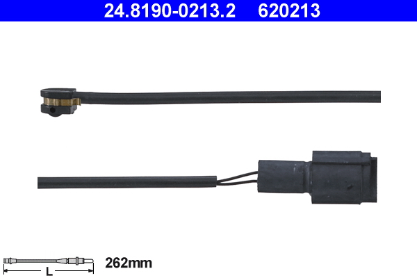 Warning Contact, brake pad wear - 24.8190-0213.2 ATE
