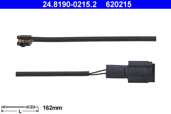 Contatto segnalazione, Usura past. freno/mat. d'attrito - 24.8190-0215.2 ATE