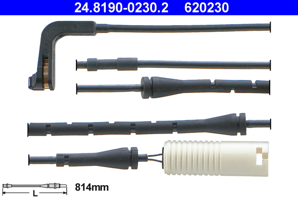 Contatto segnalazione, Usura past. freno/mat. d'attrito - 24.8190-0230.2 ATE