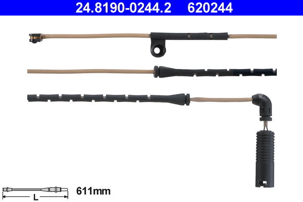 Warning Contact, brake pad wear - 24.8190-0244.2 ATE