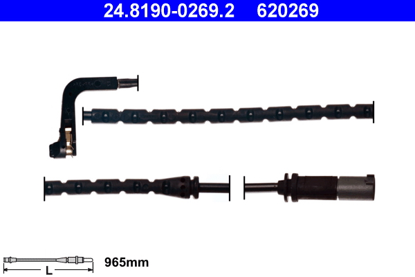 Warning Contact, brake pad wear - 24.8190-0269.2 ATE
