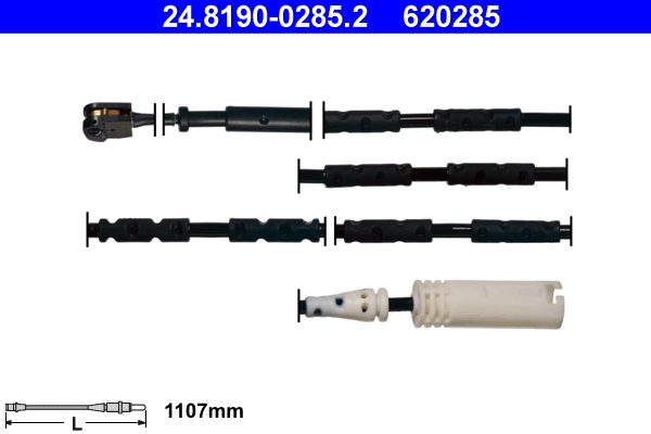 Contatto segnalazione, Usura past. freno/mat. d'attrito - 24.8190-0285.2 ATE
