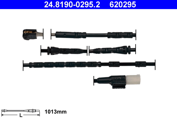 Contatto segnalazione, Usura past. freno/mat. d'attrito - 24.8190-0295.2 ATE