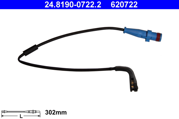 Warning Contact, brake pad wear - 24.8190-0722.2 ATE