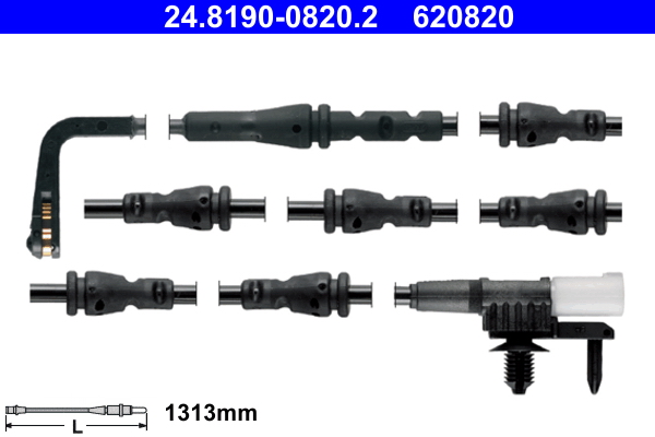 Warning Contact, brake pad wear - 24.8190-0820.2 ATE