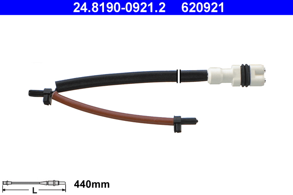 Warning Contact, brake pad wear - 24.8190-0921.2 ATE