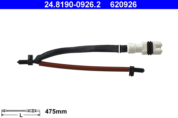 Warning Contact, brake pad wear - 24.8190-0926.2 ATE
