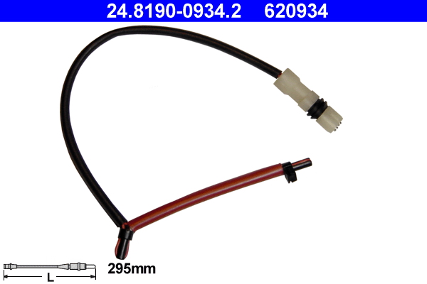 Warning Contact, brake pad wear - 24.8190-0934.2 ATE