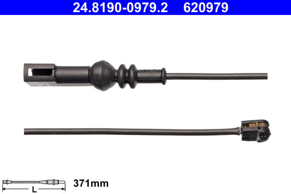 Contatto segnalazione, Usura past. freno/mat. d'attrito - 24.8190-0979.2 ATE