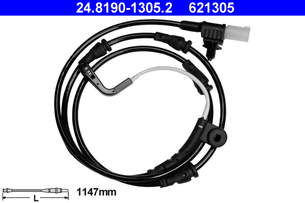 Warning Contact, brake pad wear - 24.8190-1305.2 ATE