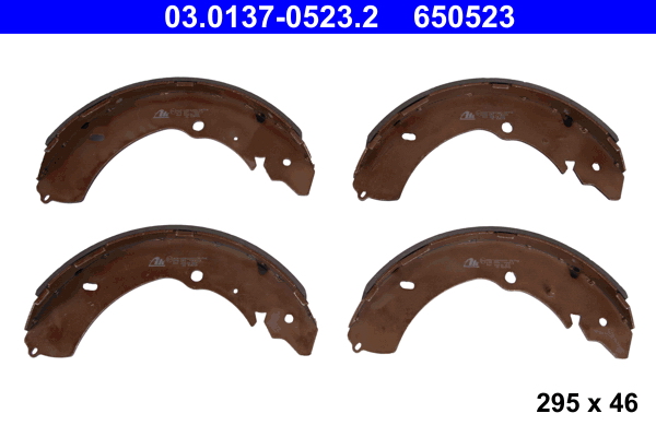 Brake Shoe Set - 03.0137-0523.2 ATE