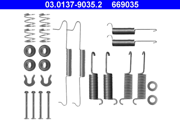 Accessory Kit, brake shoes - 03.0137-9035.2 ATE