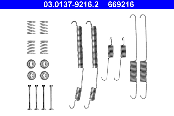 Accessory Kit, brake shoes - 03.0137-9216.2 ATE