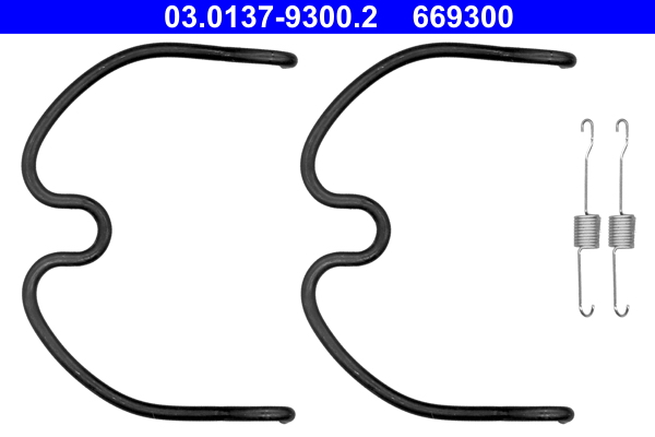 Accessory Kit, brake shoes - 03.0137-9300.2 ATE