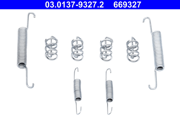 Accessory Kit, parking brake shoes - 03.0137-9327.2 ATE